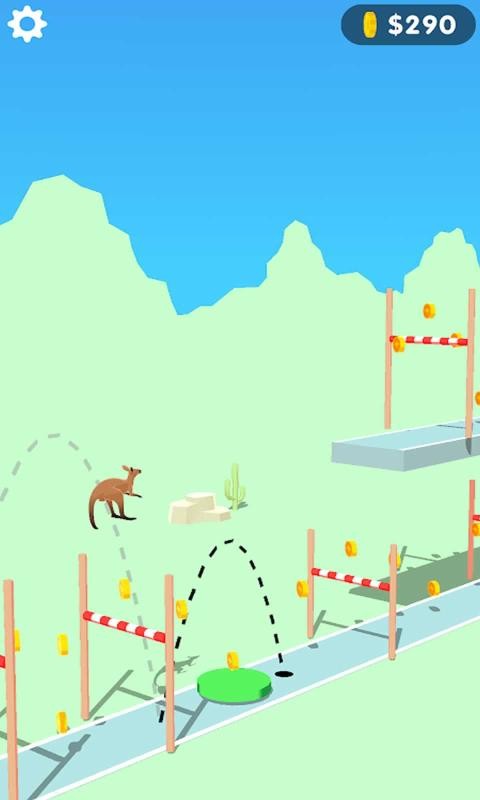 袋鼠跑3D游戏截图