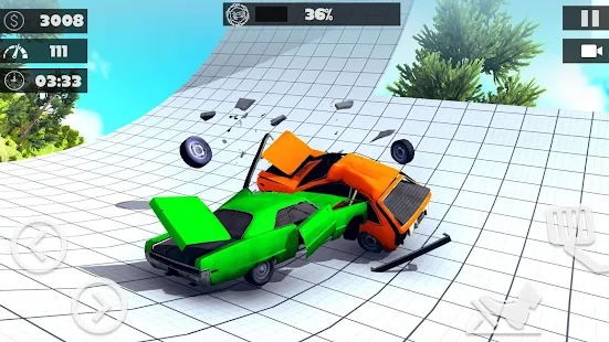 真实汽车碰撞测试游戏截图