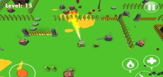 坦克射击作战游戏截图