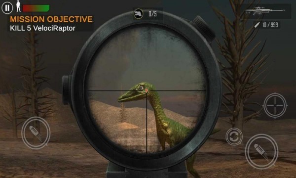 恐龙狩猎射手游戏截图