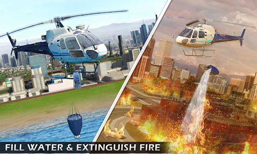 真实直升机救援模拟游戏截图