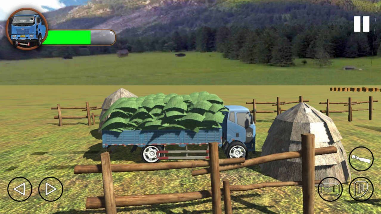 模拟卡车山地越野游戏截图