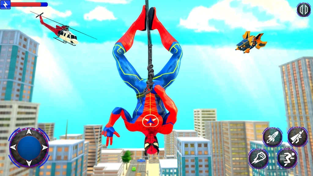 绳索飞行超级蜘蛛游戏截图