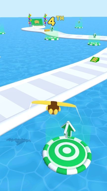 滑翔狂奔竞速3D游戏截图