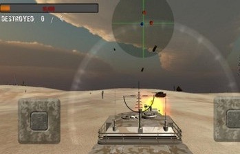 钢铁坦克火力射击游戏截图