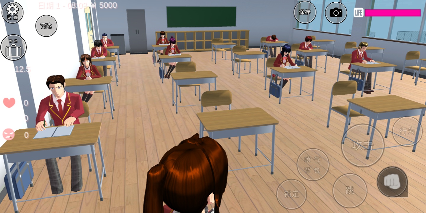 樱花校园模拟器2022中文版游戏截图