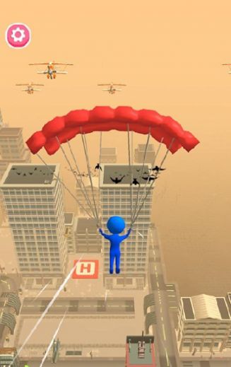 跳伞员游戏截图