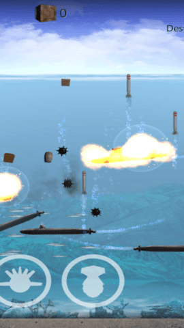 战舰大战潜水艇游戏截图