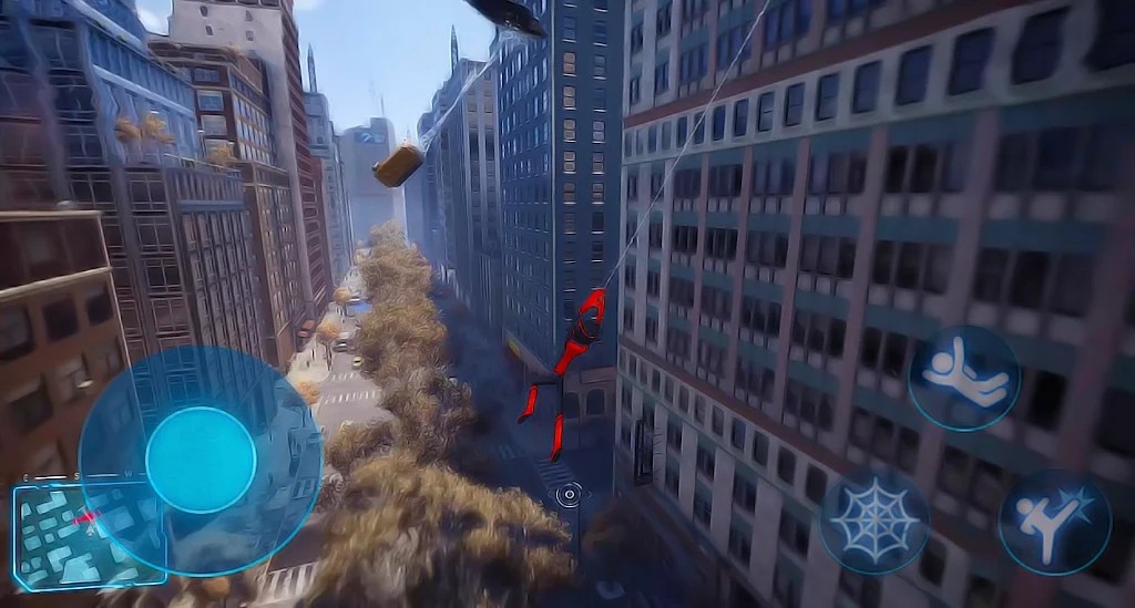 英雄蜘蛛人城市飞行游戏截图