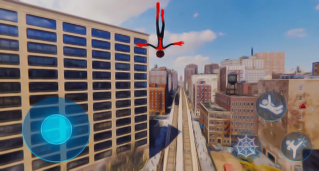 英雄蜘蛛人城市飞行游戏截图