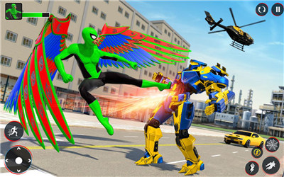 飞行机器人英雄救援游戏截图