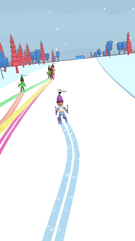 Skier hill 3d游戏截图