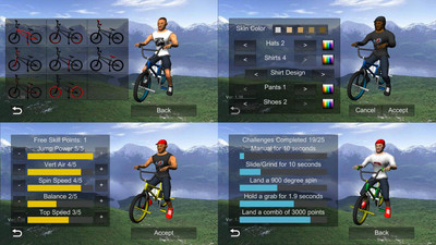 单车自由极限运动游戏截图