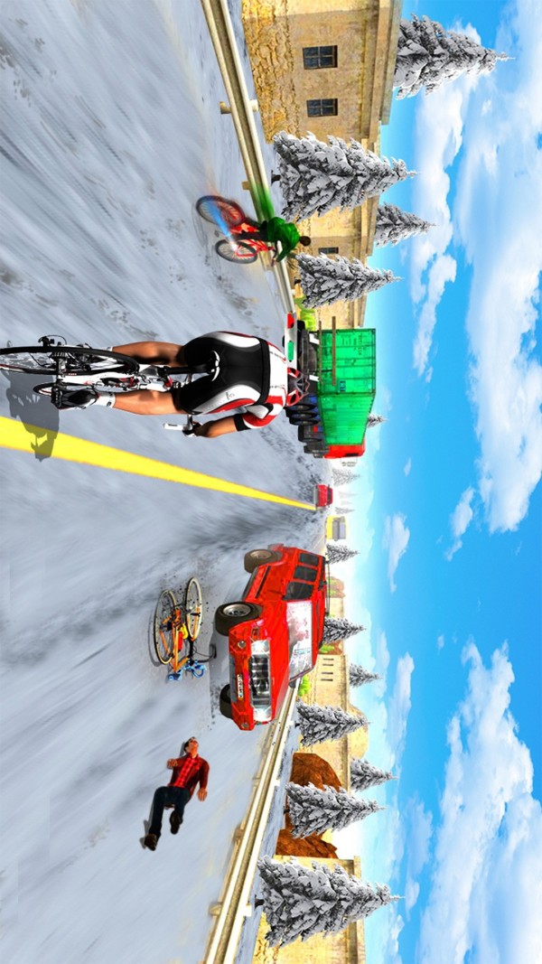 模拟自行车大赛游戏截图