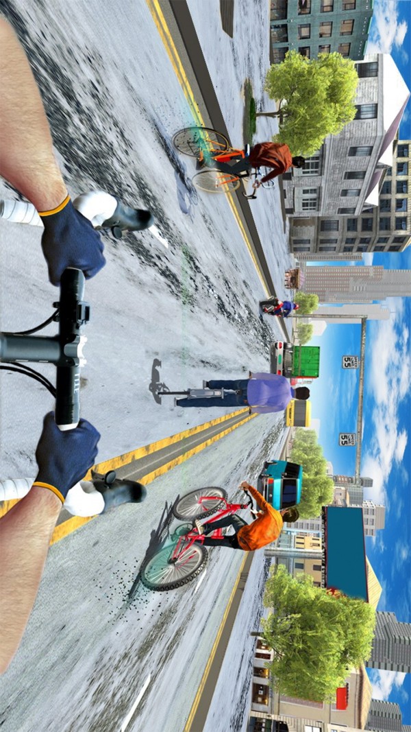 模拟自行车大赛游戏截图