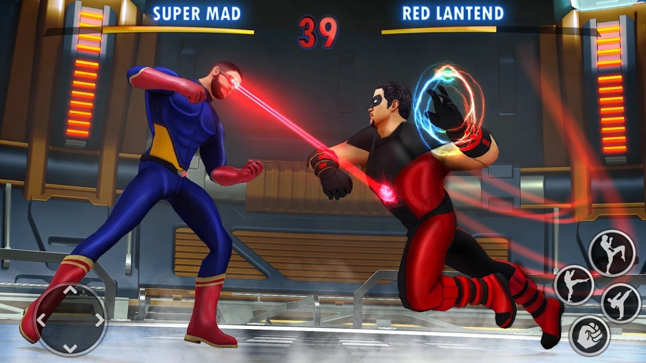 Superhero Fighting Game游戏截图