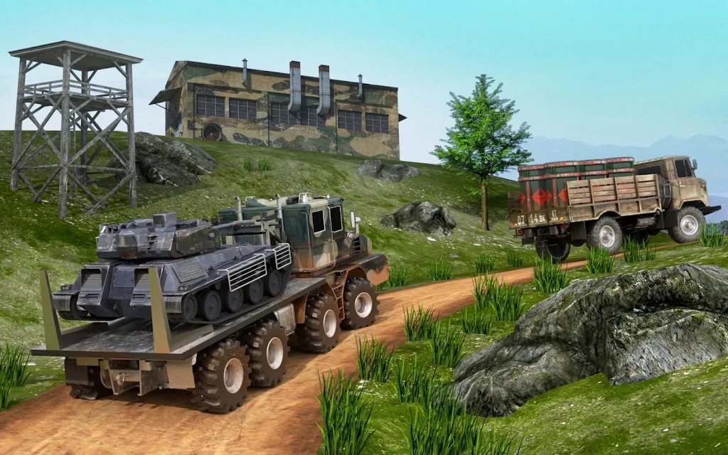陆军卡车驾驶3d游戏截图