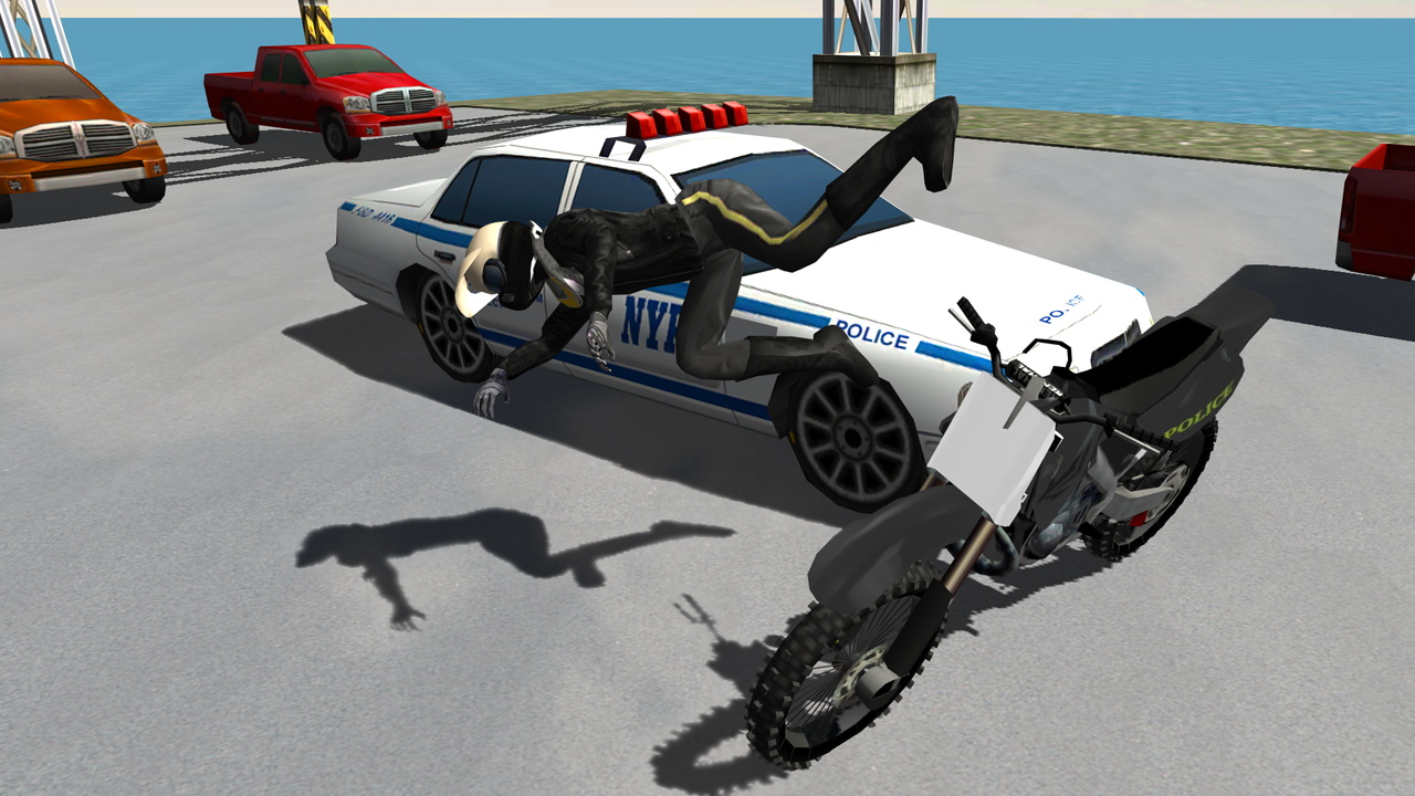 摩托警车模拟器游戏截图