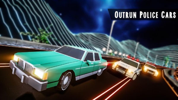 高速公路警车追击游戏截图