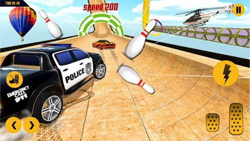 警方追车游戏截图