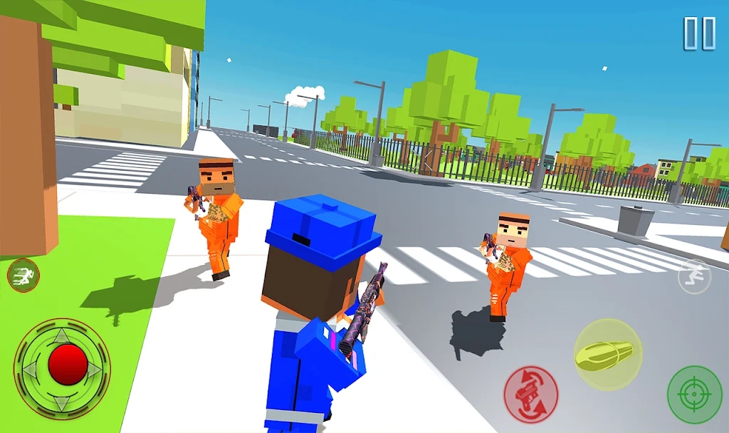 警察歹徒犯罪城市游戏截图