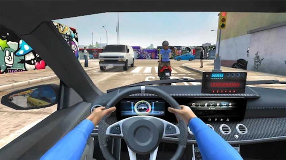 疯狂出租车驾驶模拟器游戏截图