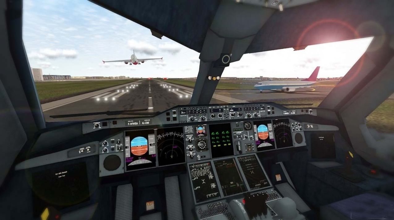 飞机空客机长模拟器游戏截图