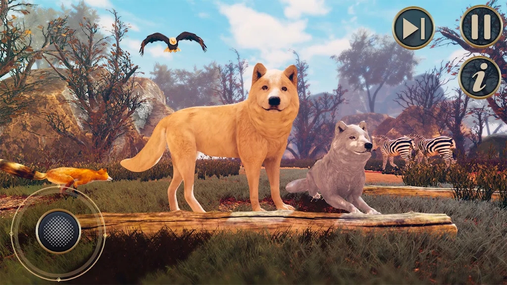 野狼动物模拟器游戏截图