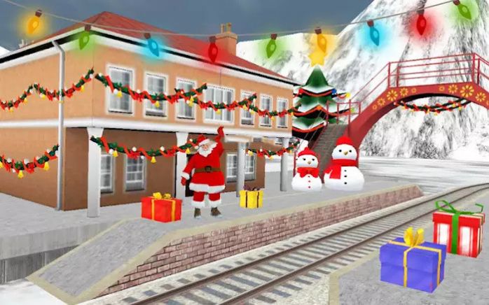 圣诞列车模拟游戏截图