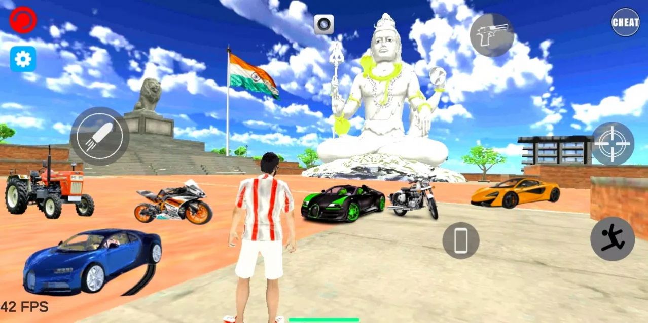 印度汽车驾驶3d游戏截图