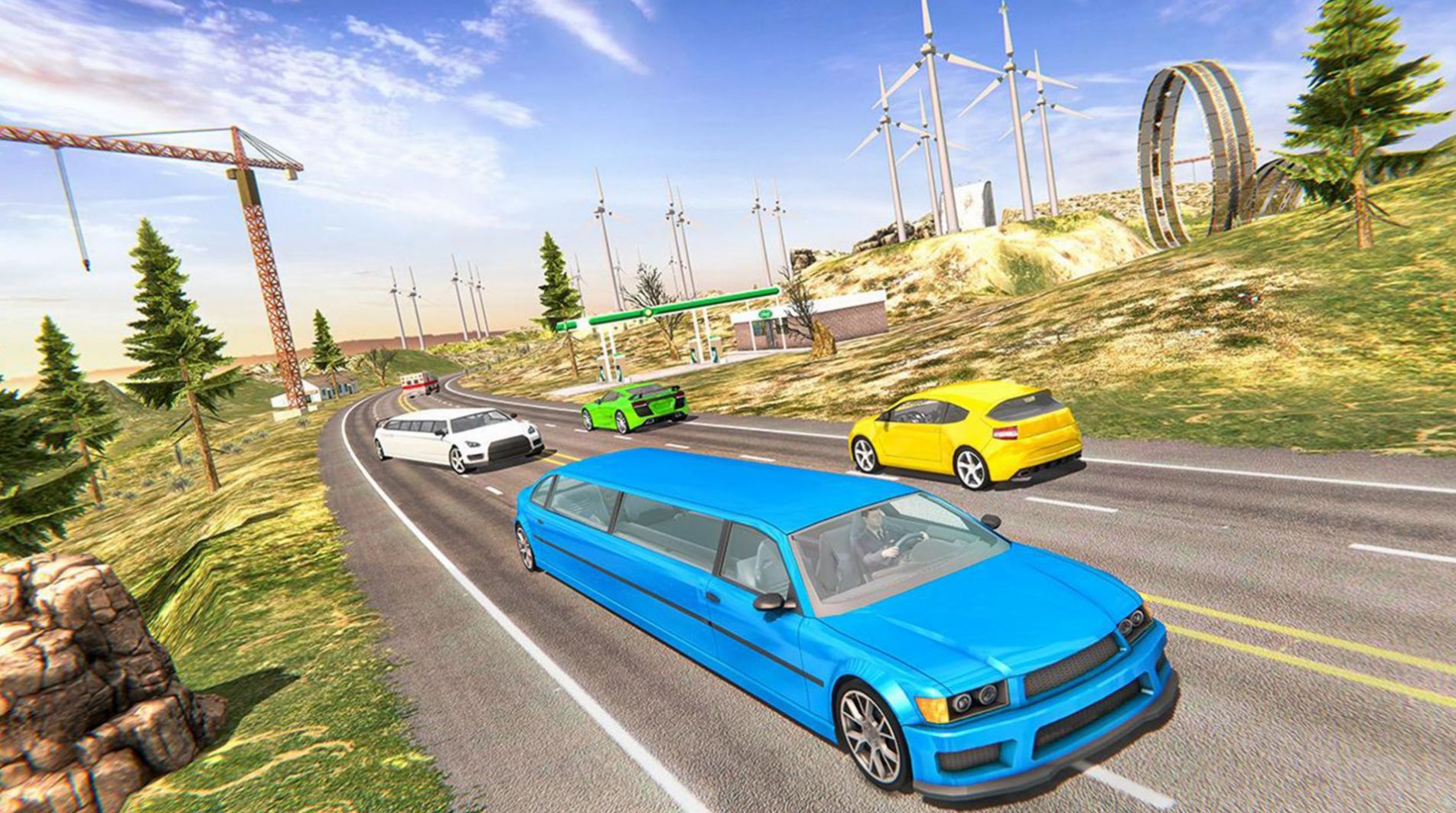 豪华轿车模拟器游戏截图