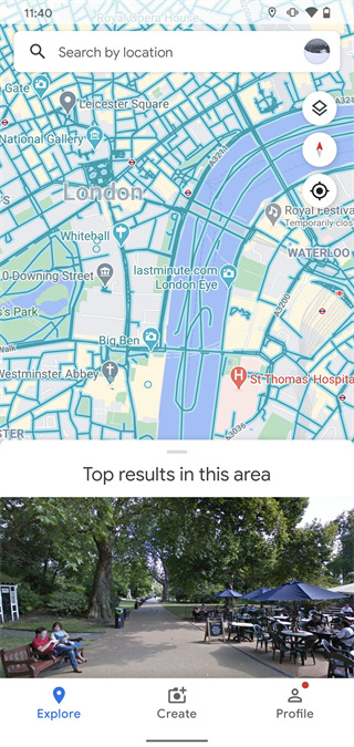 谷歌街景地图游戏截图