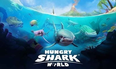 饥饿鲨世界破解版无限珍珠钻石金币游戏截图