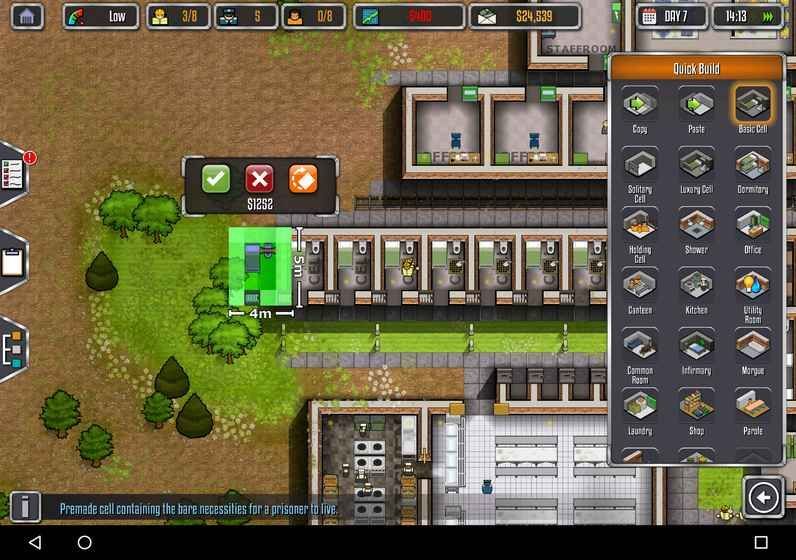 监狱建筑师逃脱模式游戏截图