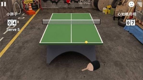 双人乒乓球游戏截图