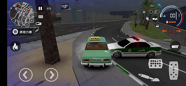 出租车与警车模拟器游戏截图