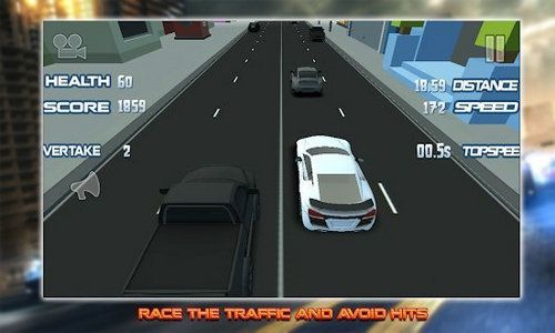 公路3D赛车模拟游戏截图