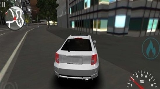3D极限弯道飞车游戏截图