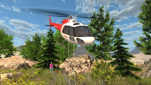 直升机救援模拟器游戏截图