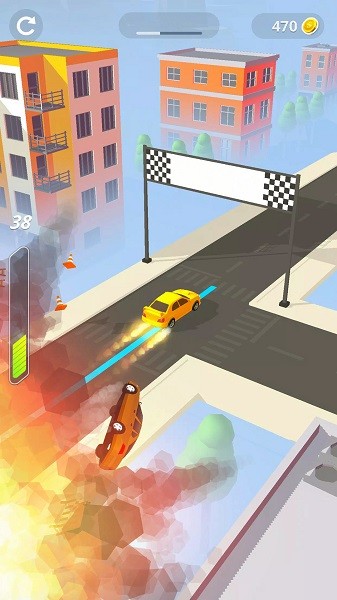 城市竞速赛车游戏截图