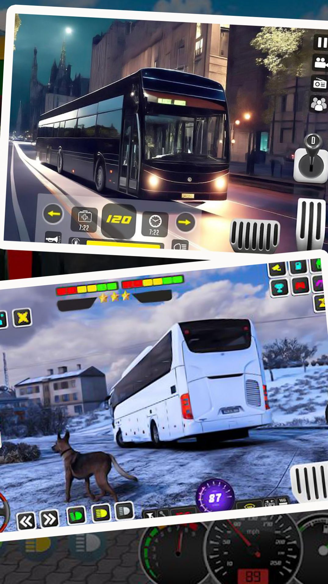 模拟3D客车游戏截图