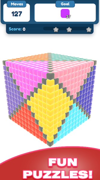立方体匹配爆破3D游戏截图