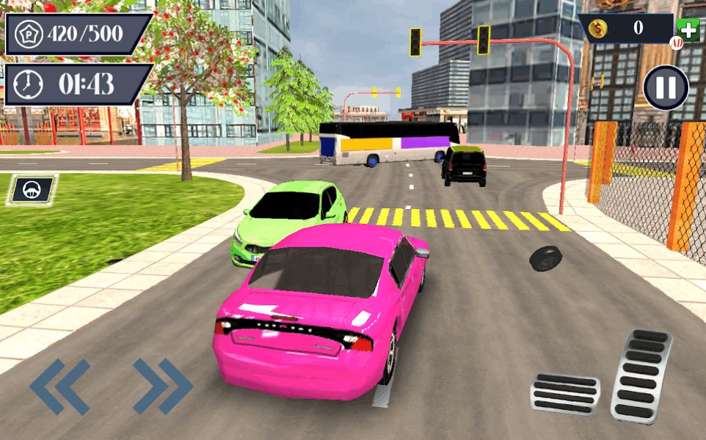 趣味驾驶汽车(Fun Car Game)游戏截图